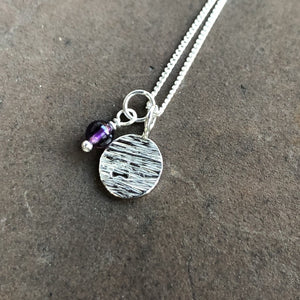 Stamped Pendant