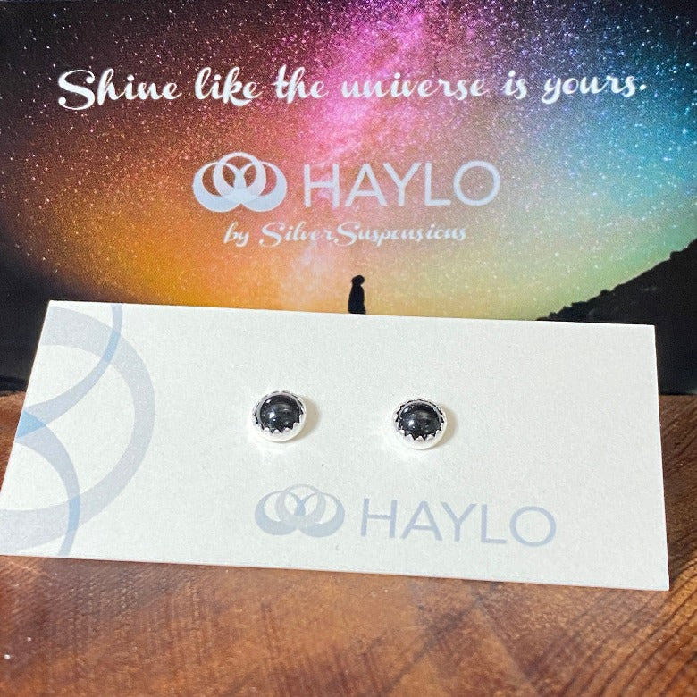 Bezel Set Stone Studs 5mm