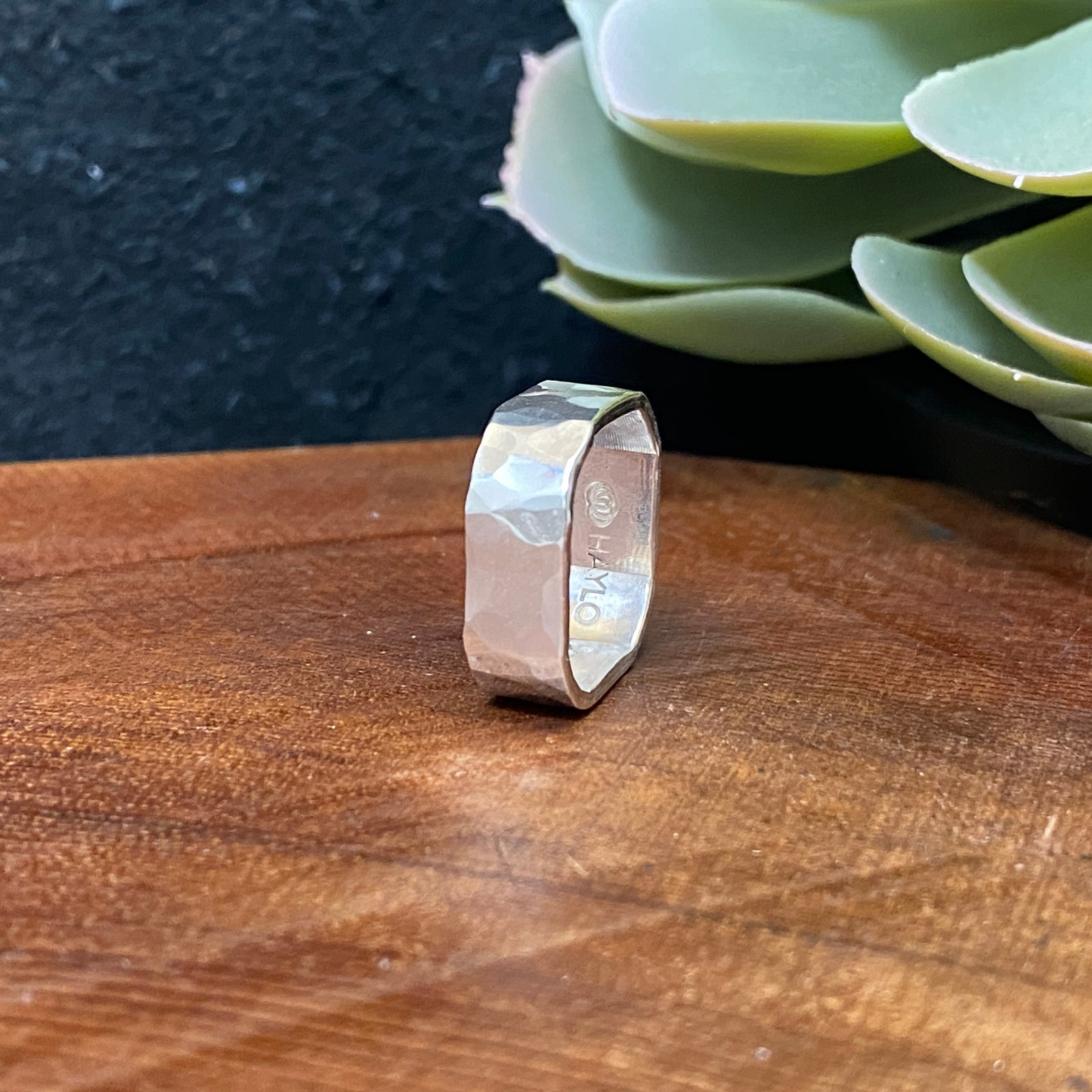 Square Forged Ring