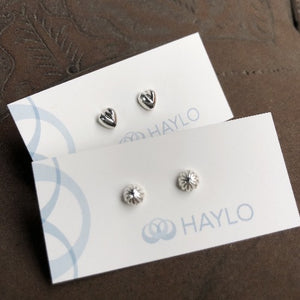 Recycled Silver Studs
