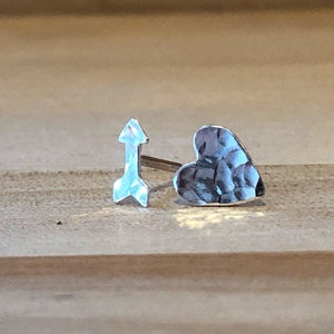 Silver Stud Earrings