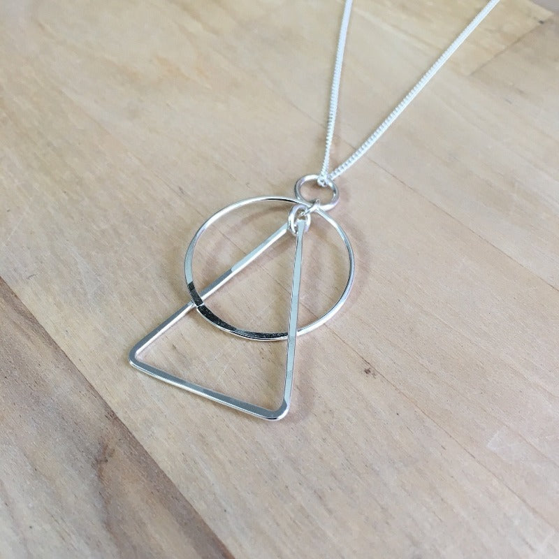necklace, pendant, gift, sterling, silver, jewelry, handmade, forged