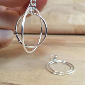 earrings, gift, sterling, silver, jewelry, handmade, forged