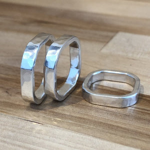 Square Forged Ring