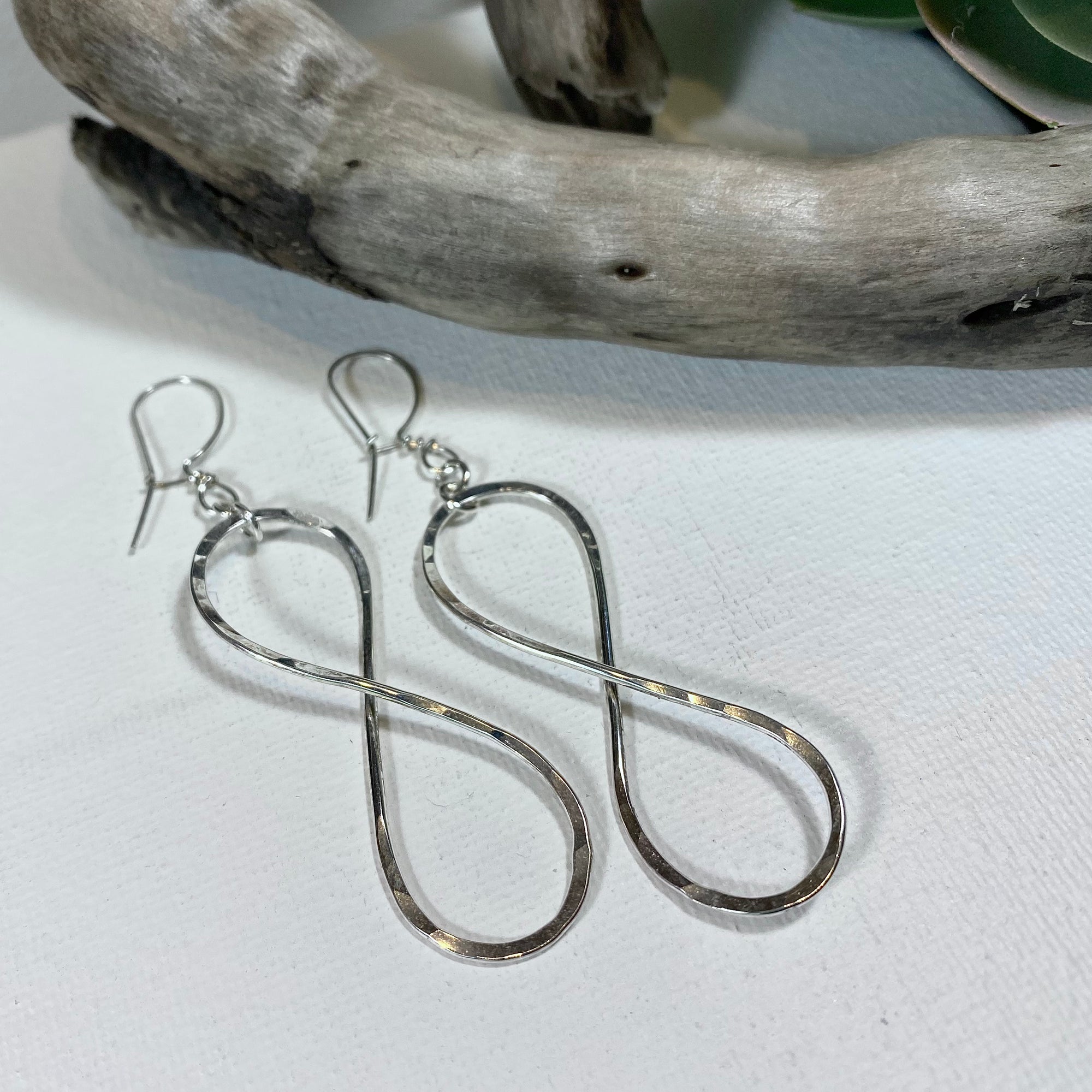 Infinity Hoop Earrings